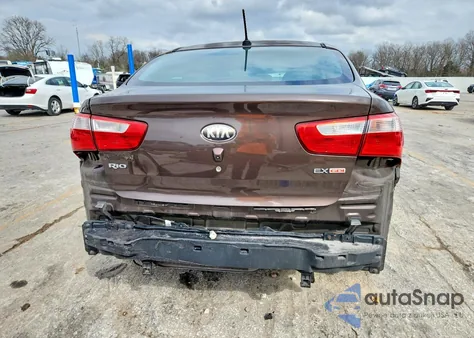 2013 Kia Rio Ex from USA, damaged, VIN KNADN4A35D6176044